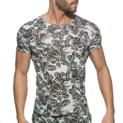 Addicted Tropicana T-Shirt Khaki AD1262