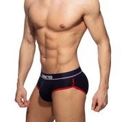 Addicted Cotton Curve Brief Navy AD2212