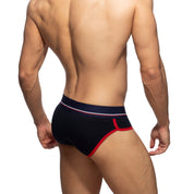 Addicted Cotton Curve Brief Navy AD2212