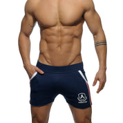 Addicted Short Tight Pant Intercotton Navy AD337