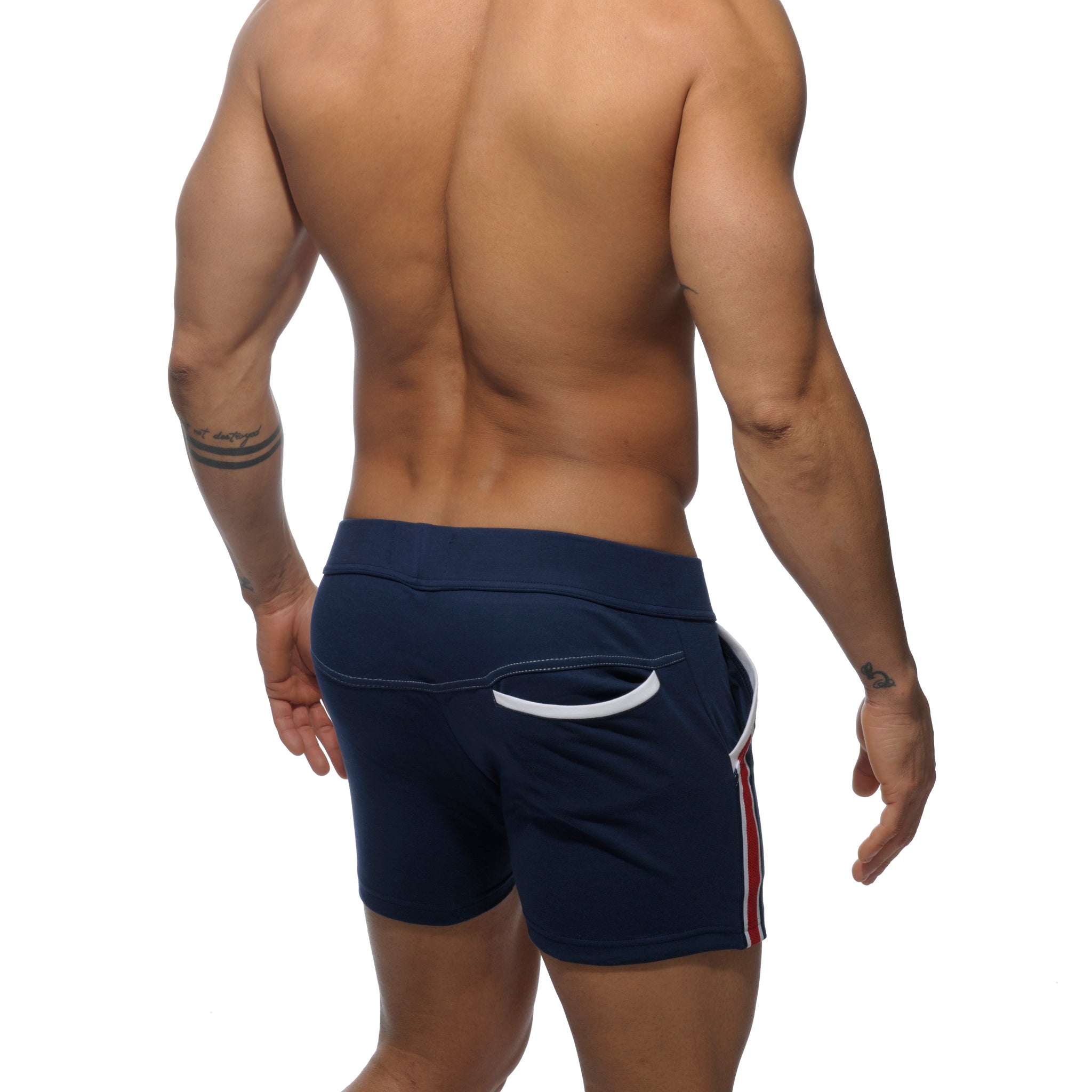 Addicted Short Tight Pant Intercotton Navy AD337