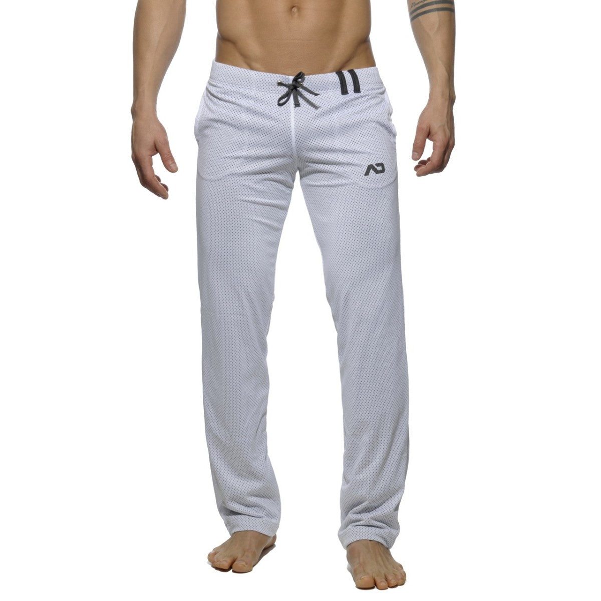 Addicted Loop-Mesh Pant White AD356