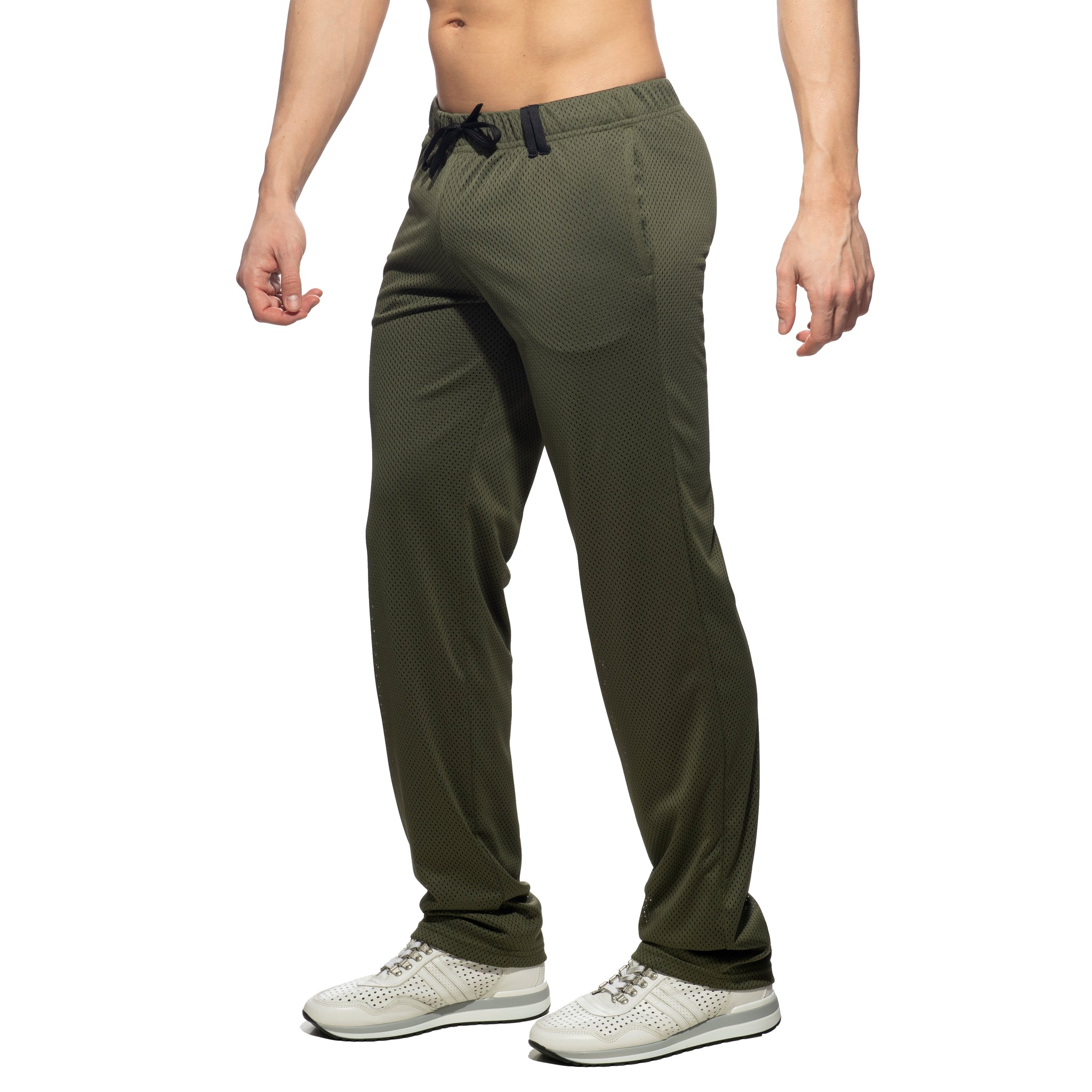 Addicted Loop-Mesh Pant Khaki AD356