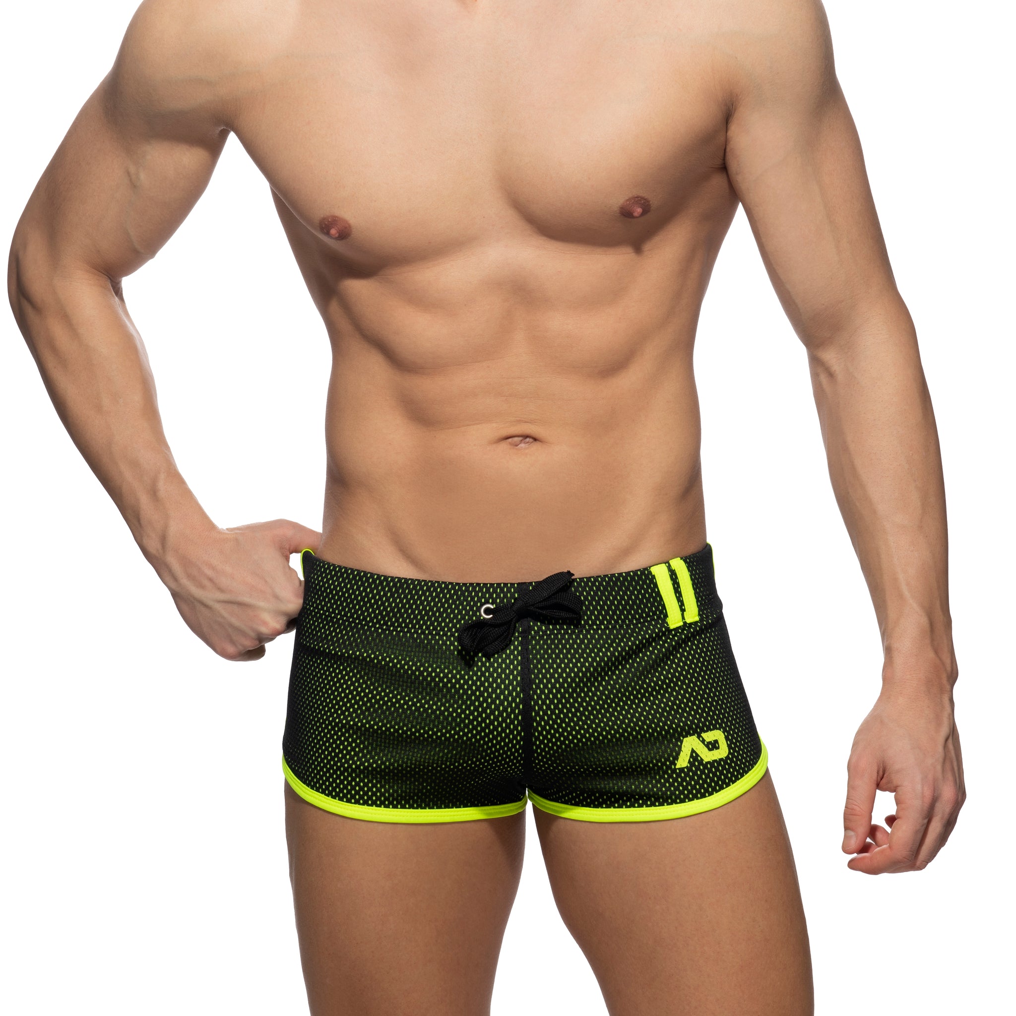 Addicted Loop-Mesh Short Black AD358