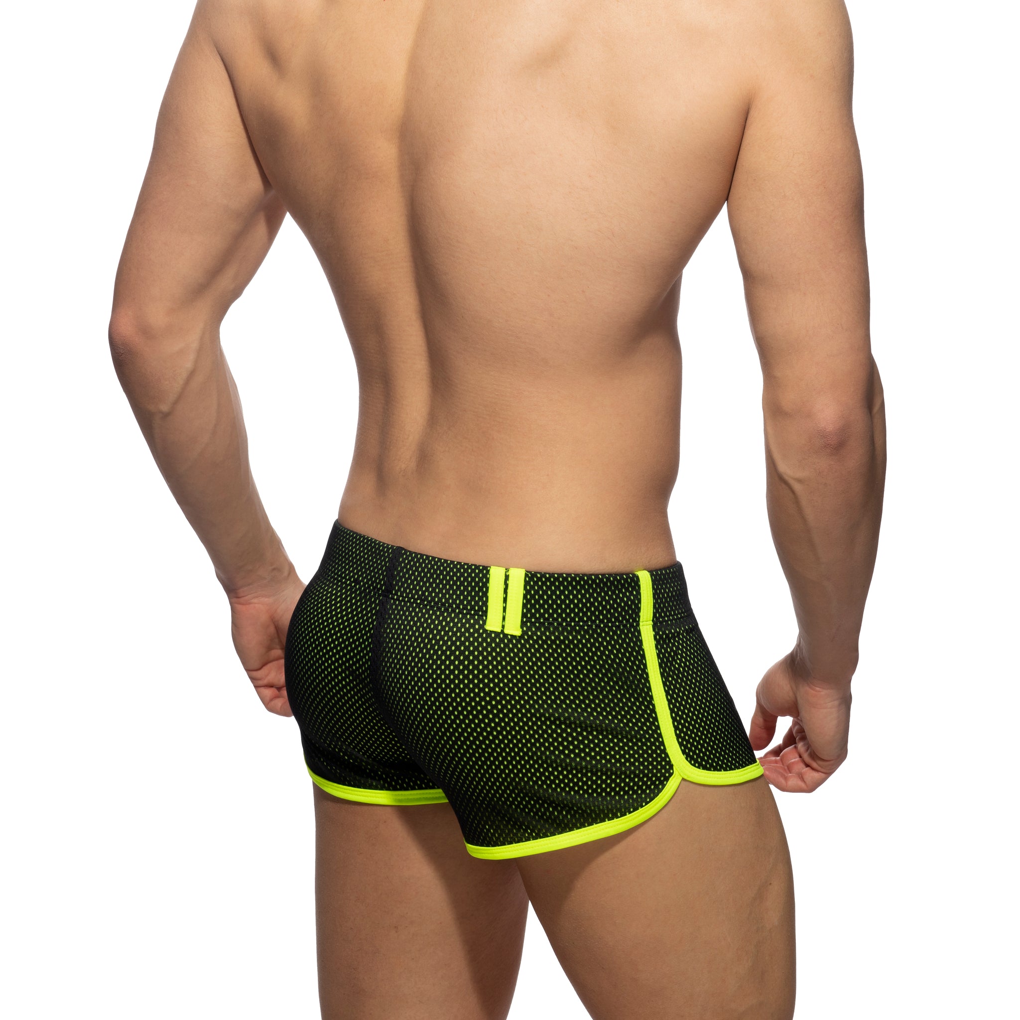 Addicted Loop-Mesh Short Black AD358