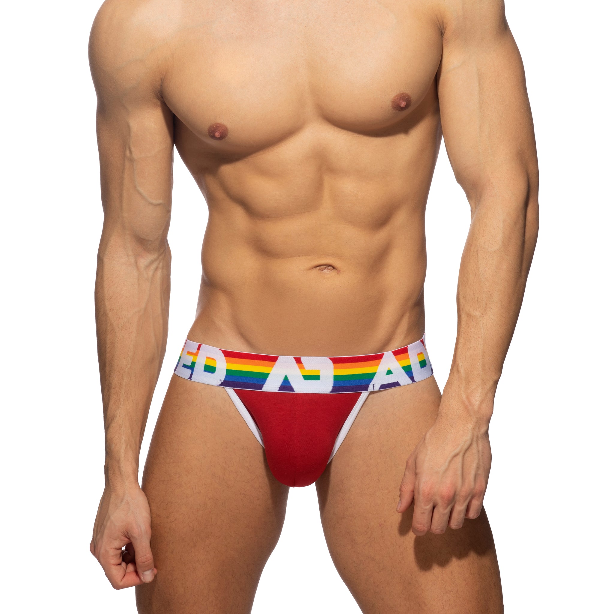 Addicted 6 Pack Rainbow Jock Multi AD1144P