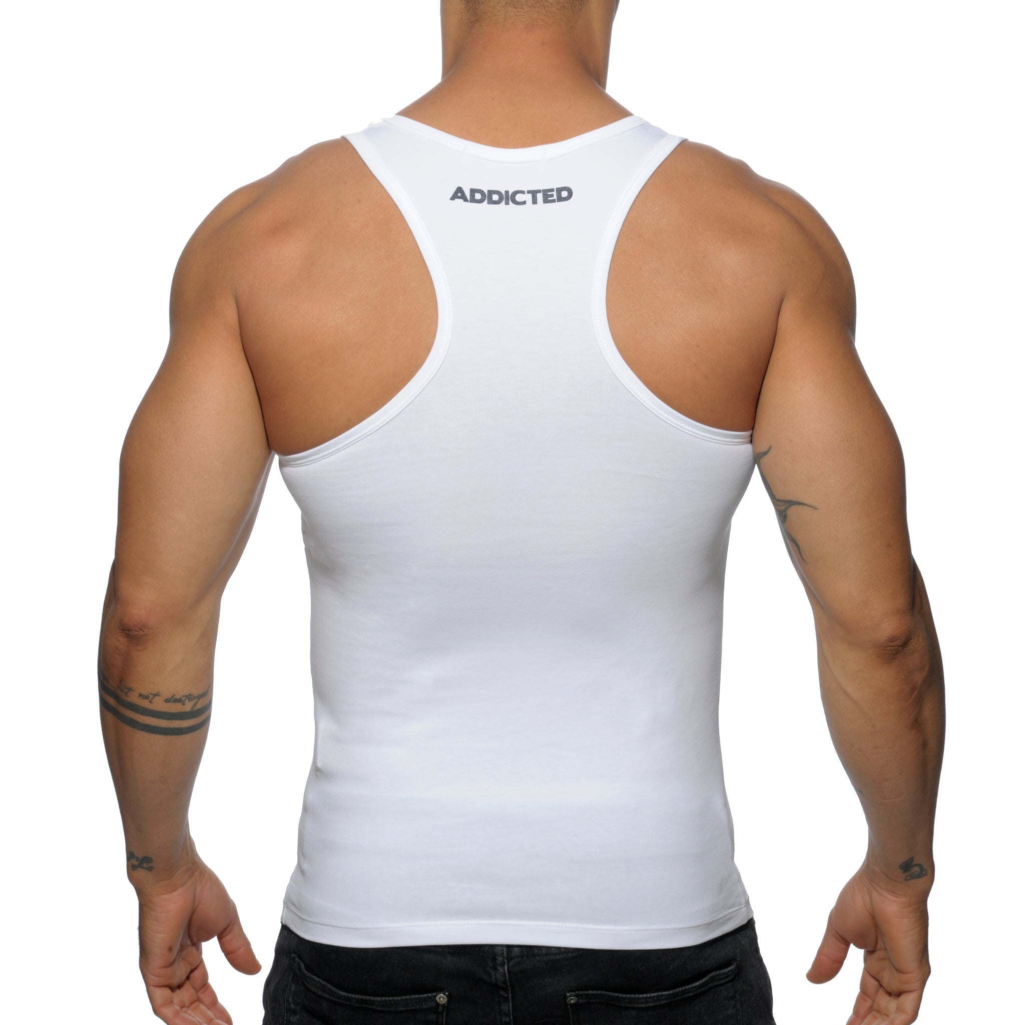 Addicted Basic AD Tank Top White AD457