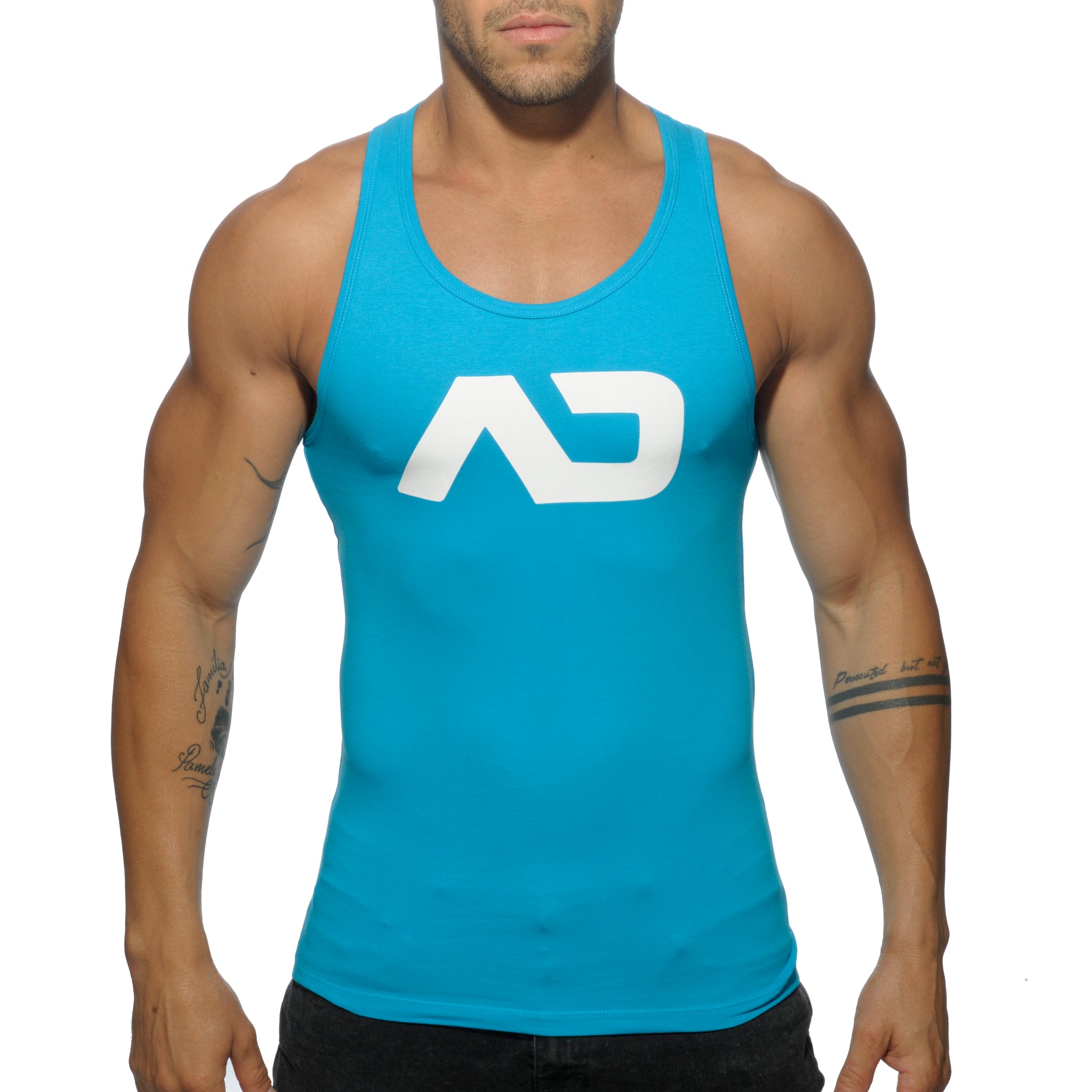 Addicted Basic AD Tank Top Turquoise AD457