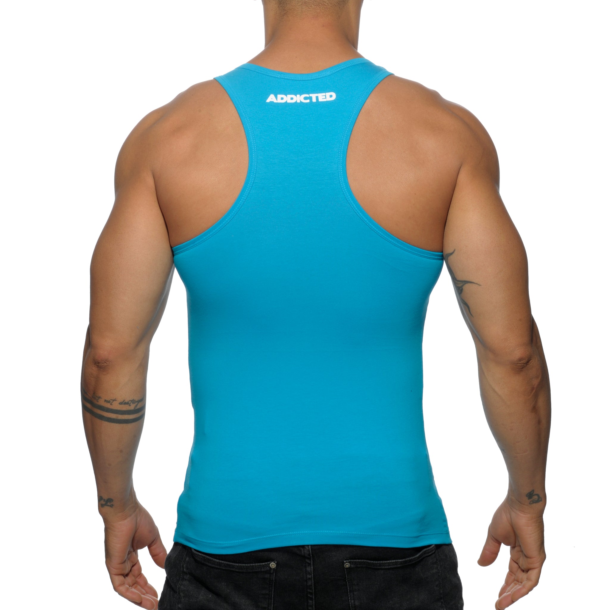 Addicted Basic AD Tank Top Turquoise AD457