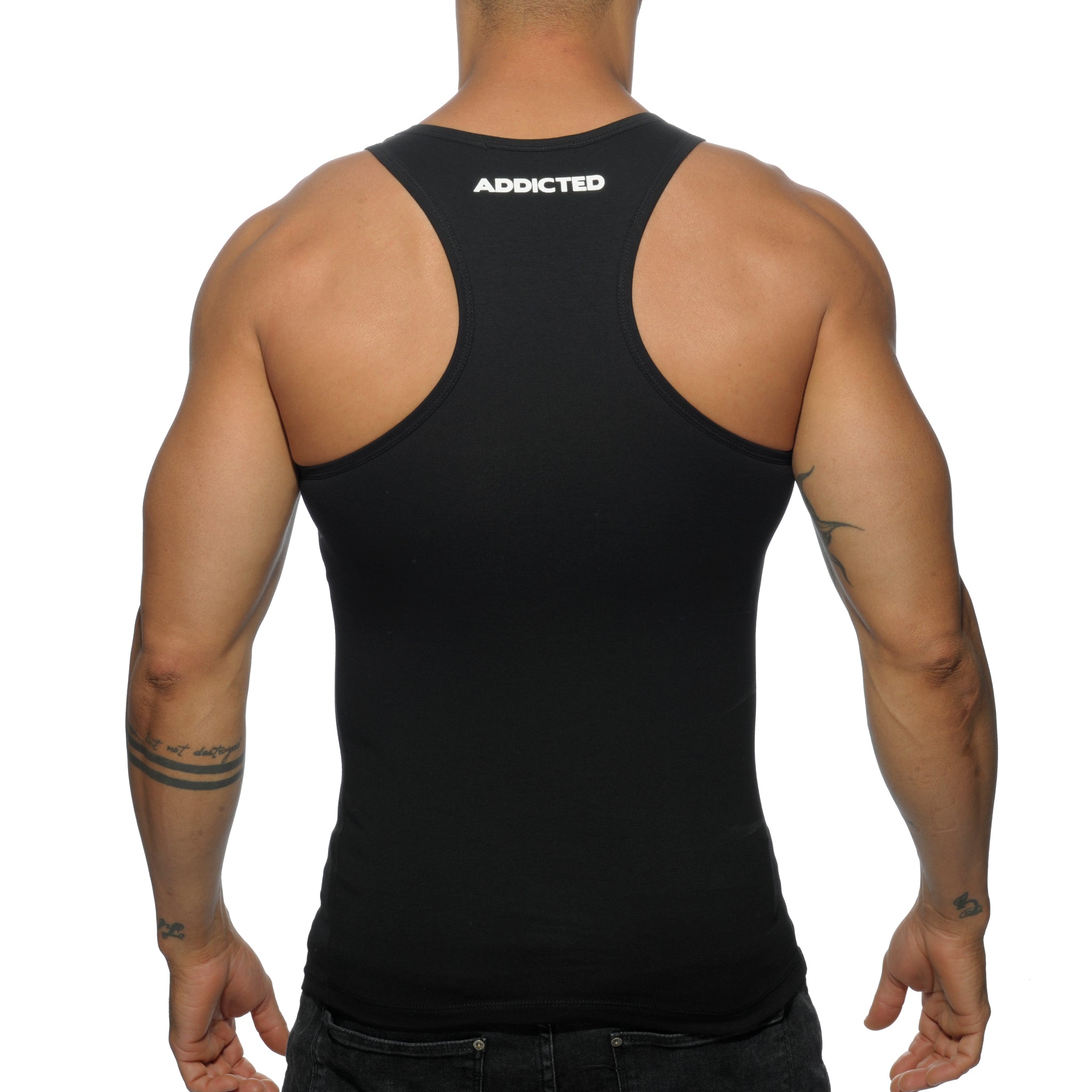 Addicted Basic AD Tank Top Black AD457