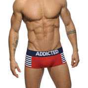 Addicted Sailor Stripes Boxer Red AD511