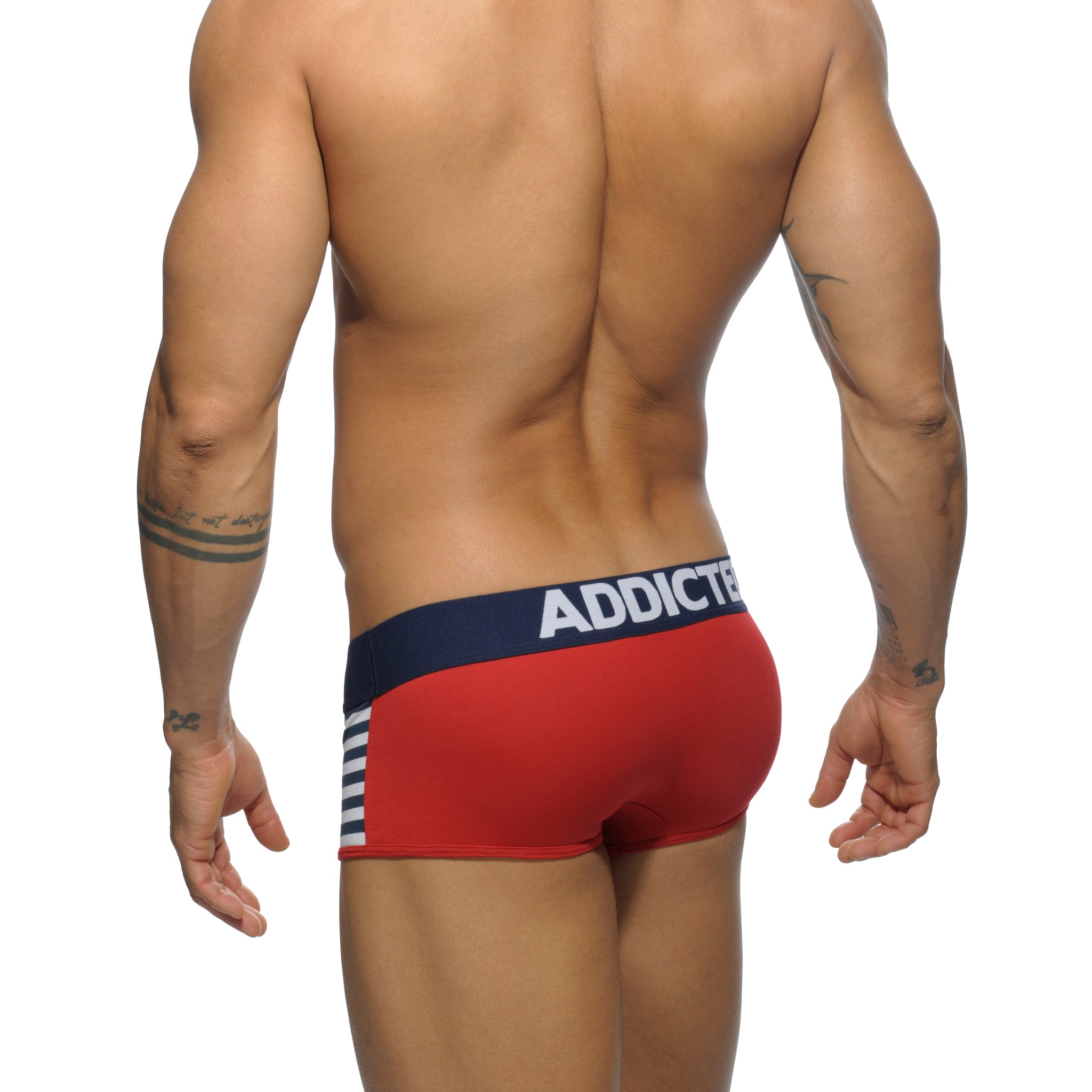 Addicted Sailor Stripes Boxer Red AD511