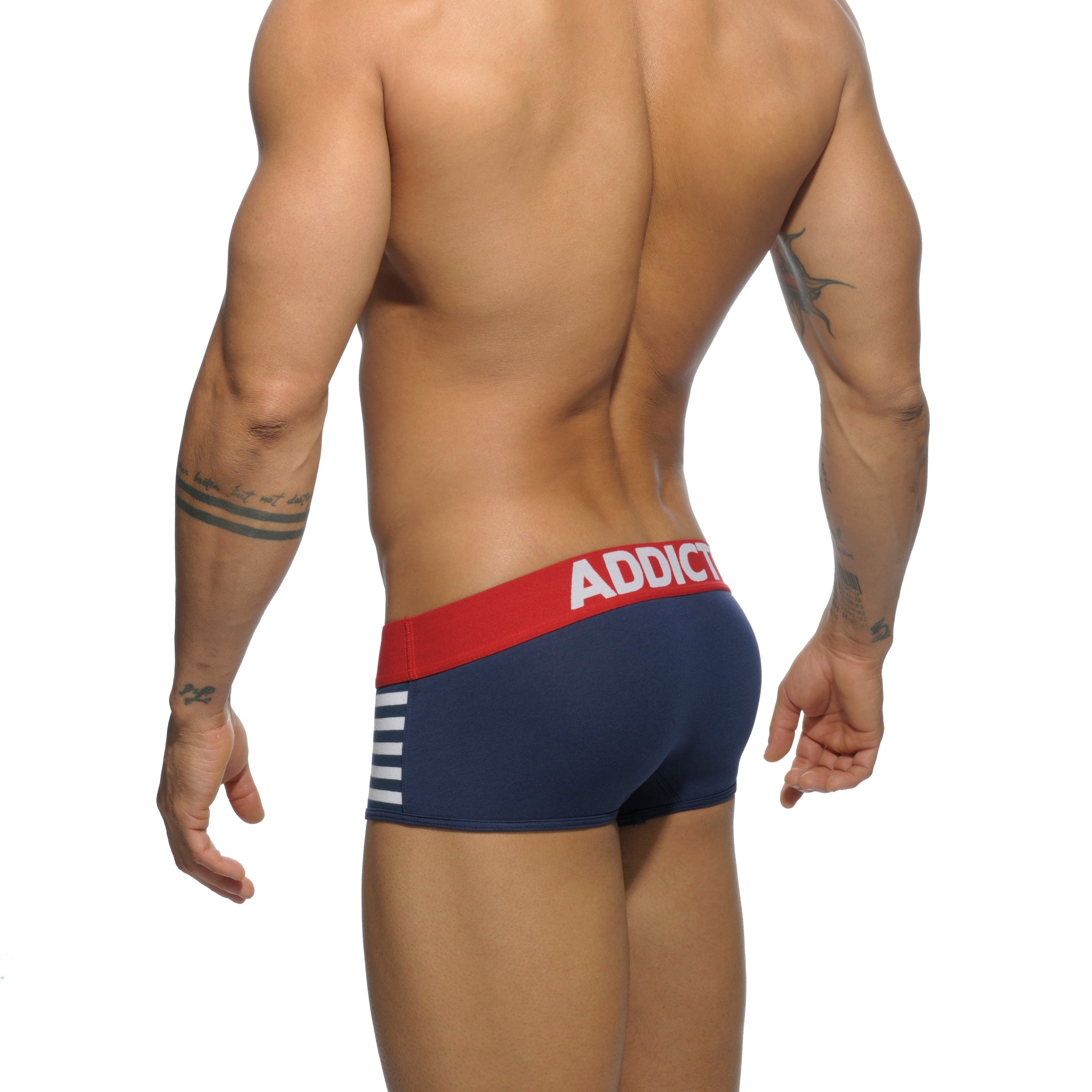 Addicted Sailor Stripes Boxer Navy AD511