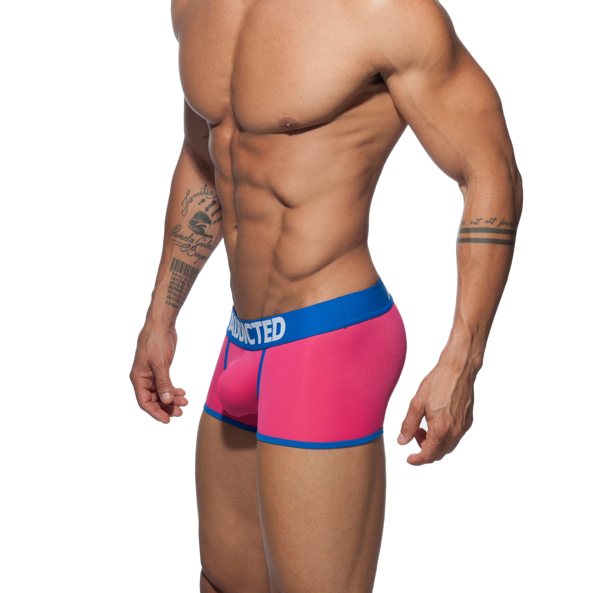 Addicted Swimderwear Boxer Fuchsia AD541