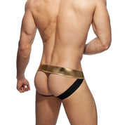 Addicted Metallic Jock Gold AD545