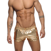 Addicted Metallic Short Gold AD562