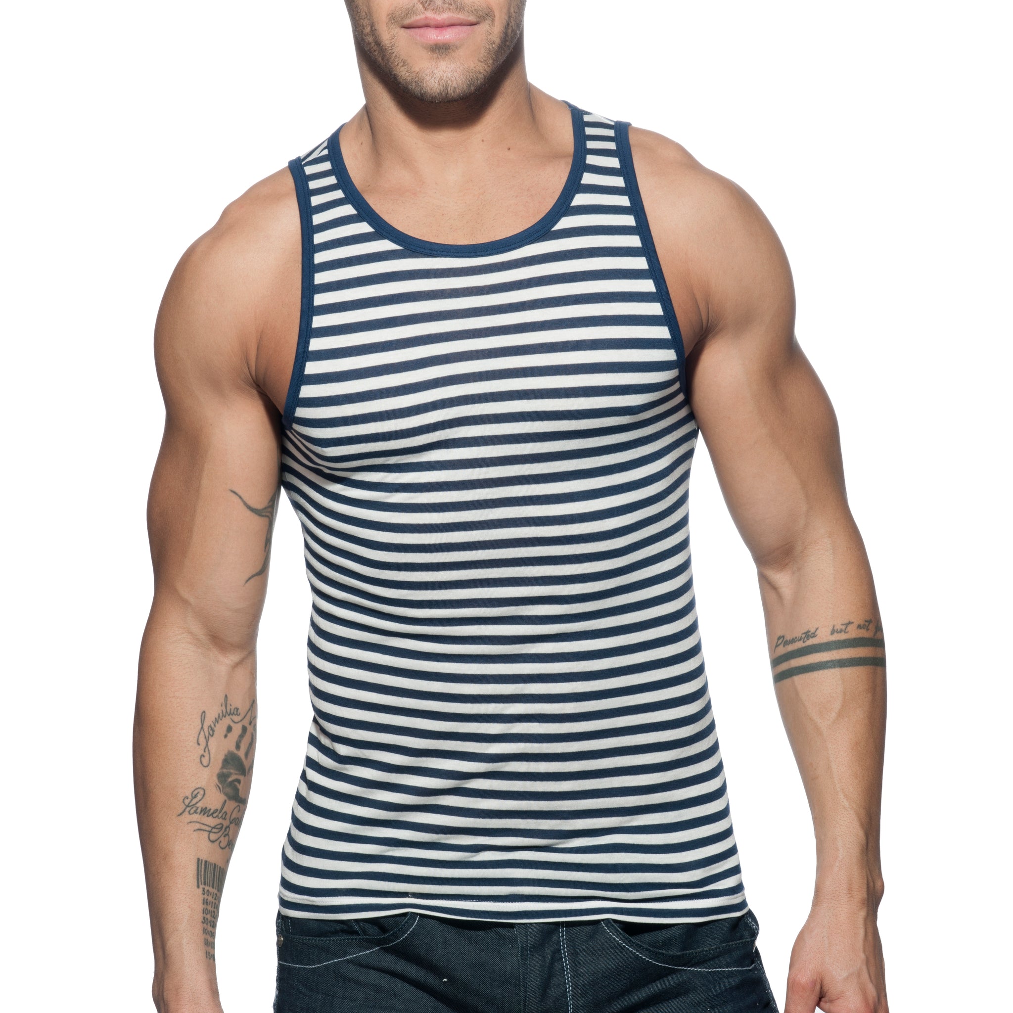 Addicted Sailor Tank Top Navy Sailor AD588