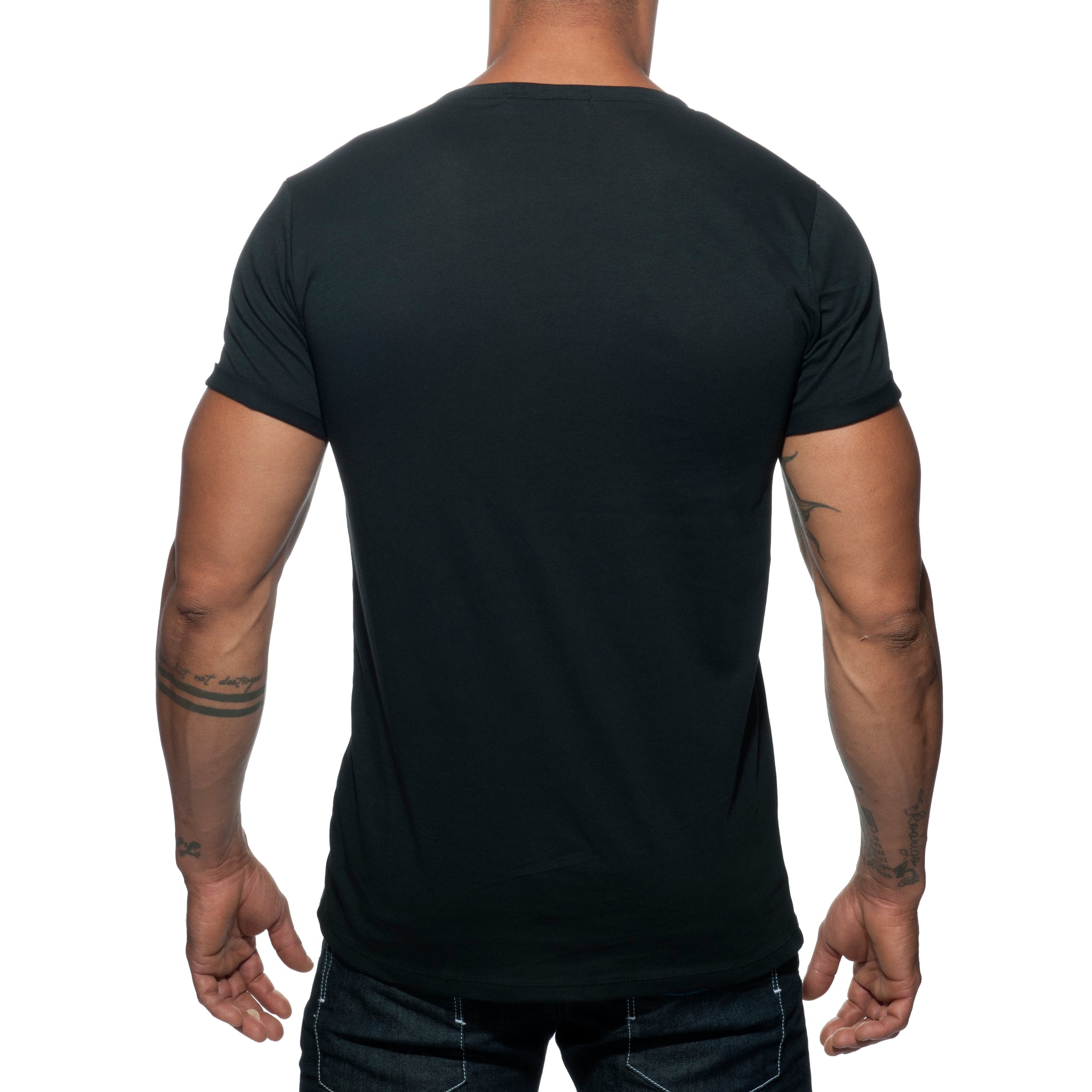 Addicted Military T-Shirt Black AD610