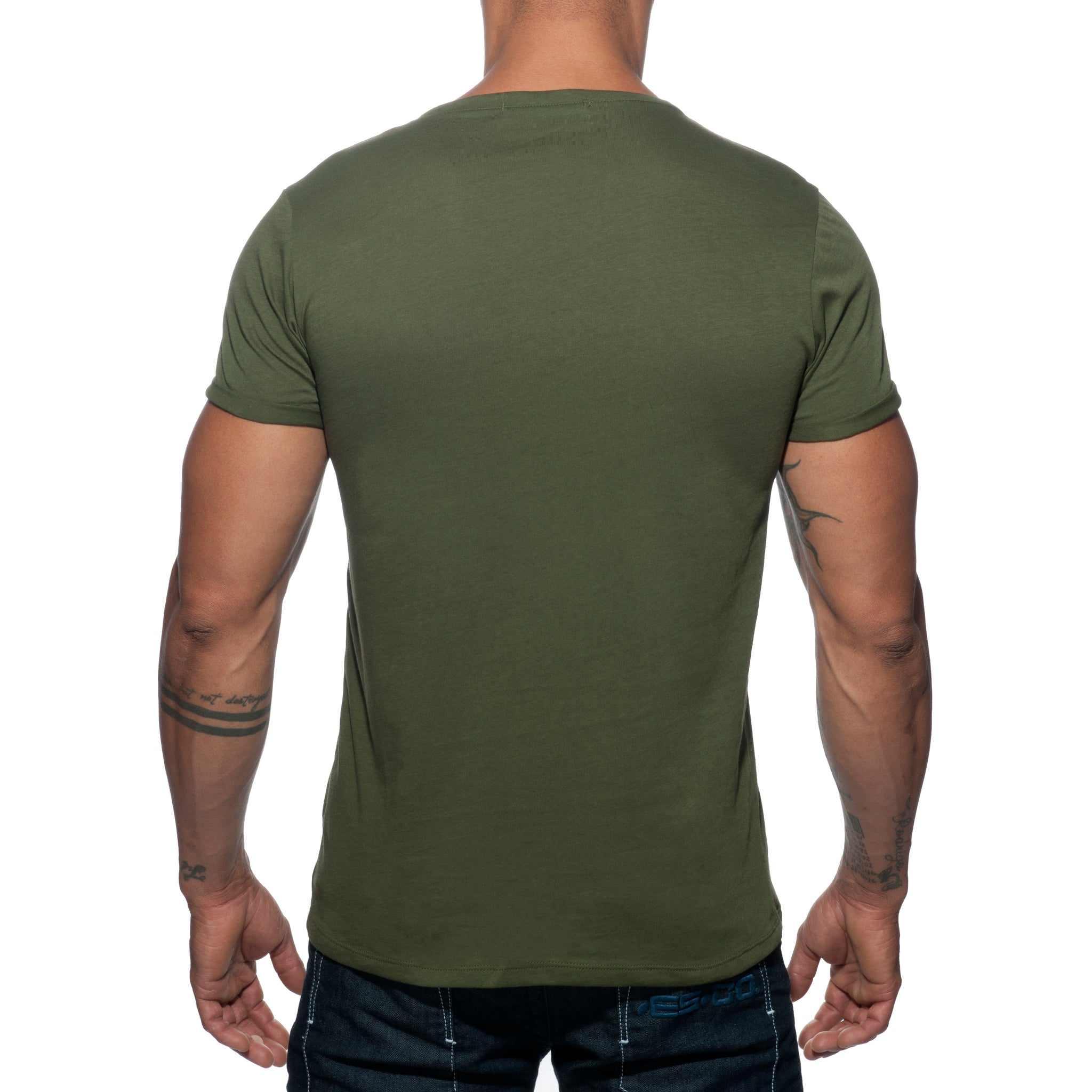 Addicted Military T-Shirt Khaki AD610