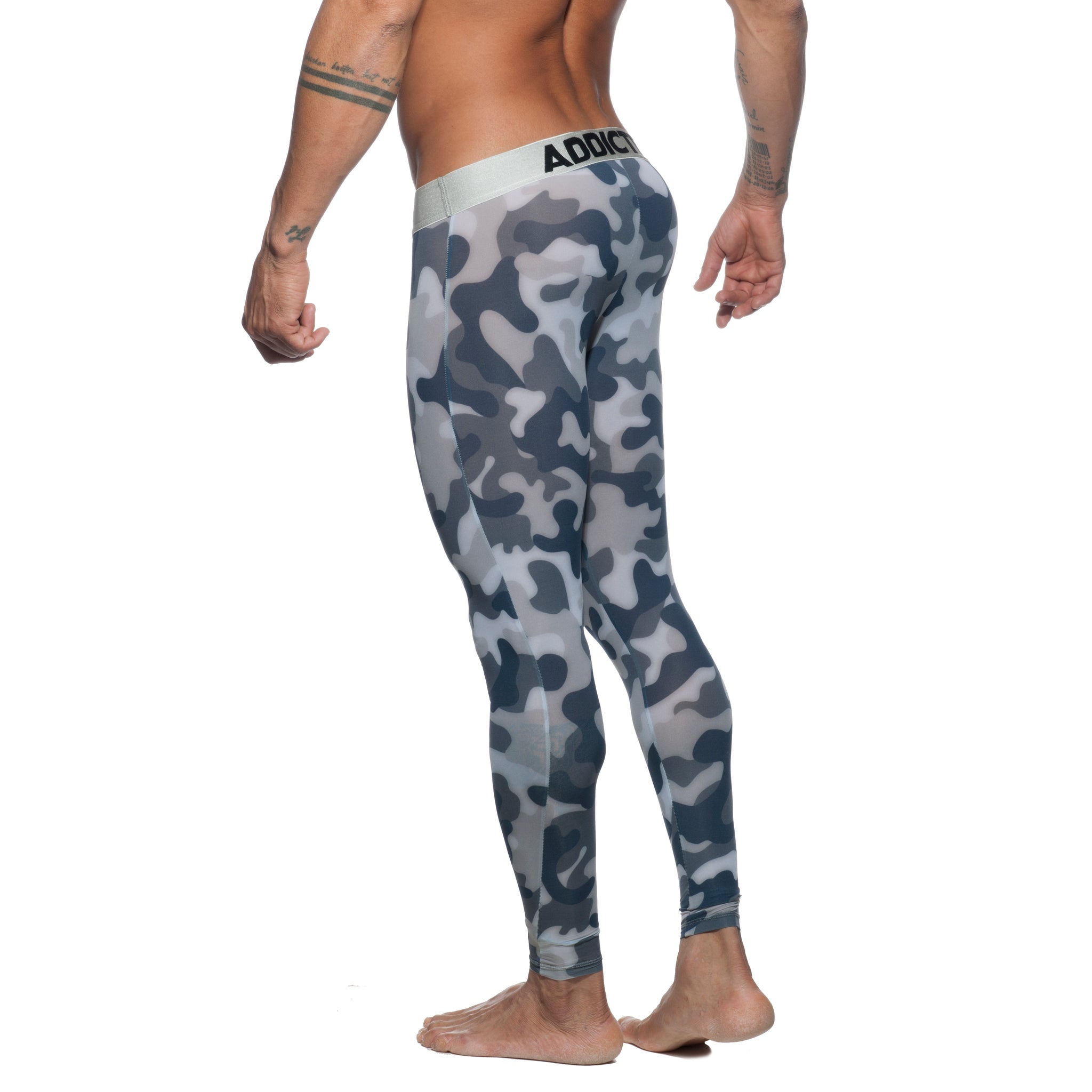 Addicted Camo Long John Grey Camouflage AD694