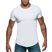 Addicted Basic U-Neck T-Shirt White AD696