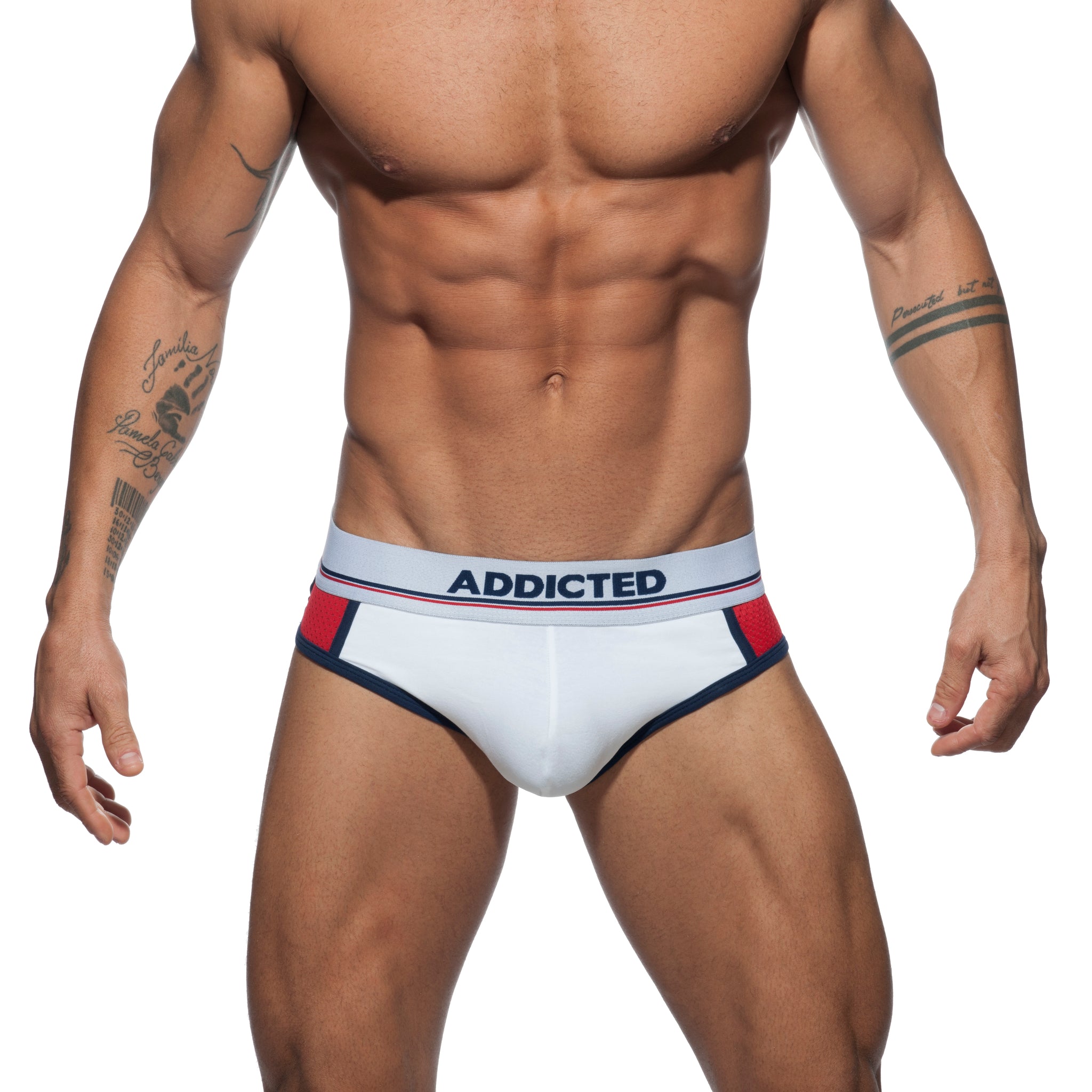 Addicted XXL Sportive Brief White AD702