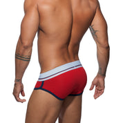 Addicted Curve Brief Red AD727