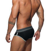 Addicted Curve Brief Black AD727