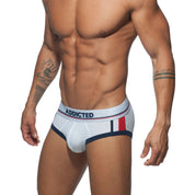 Addicted Sport Mesh Brief White AD738