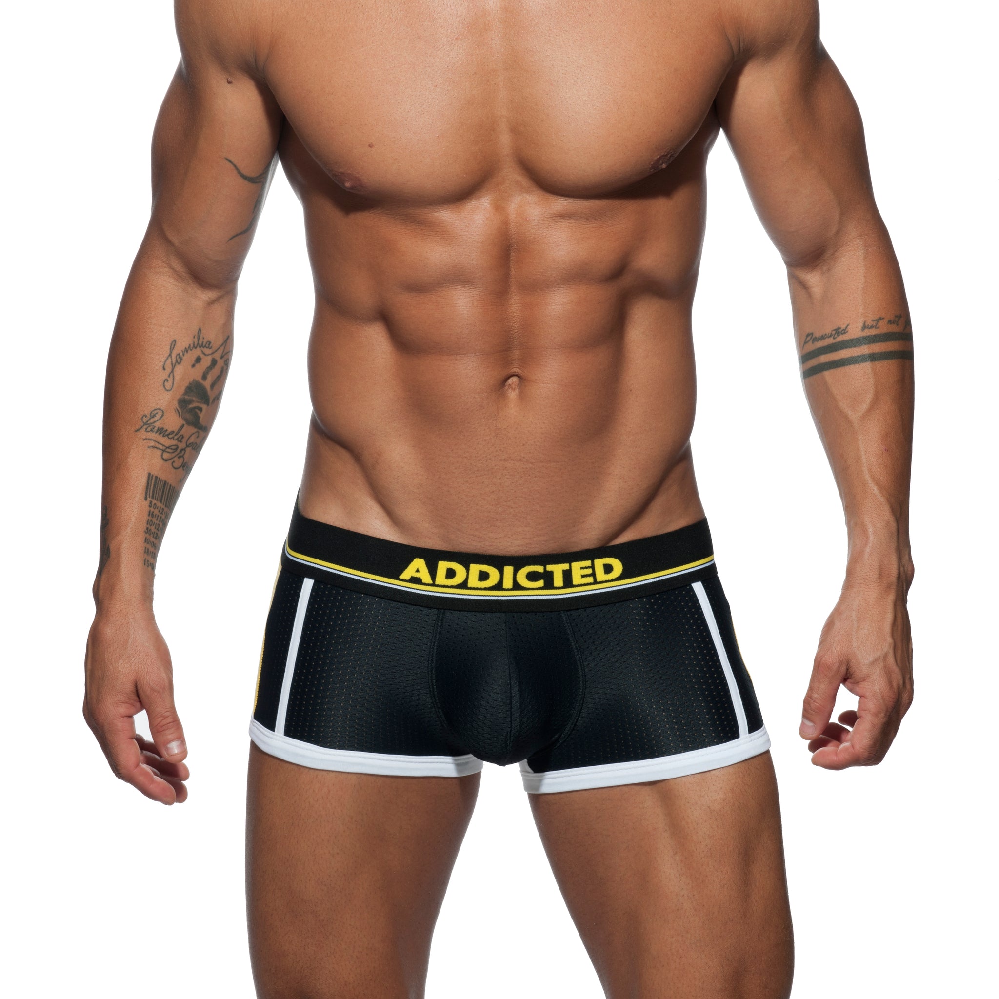 Addicted Sport Mesh Trunk Black AD739