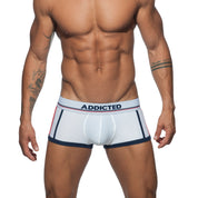 Addicted Open Sport Mesh Trunk White AD741