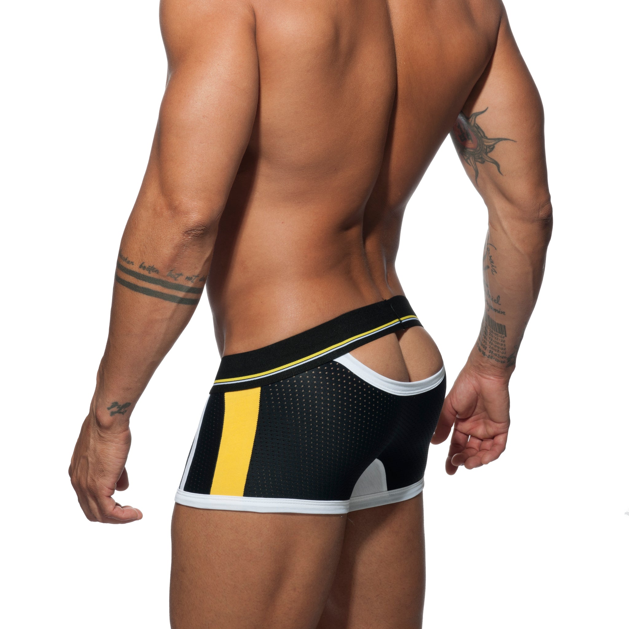 Addicted Open Sport Mesh Trunk Black AD741