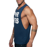 Addicted Power Vers Tank Top Navy AD743