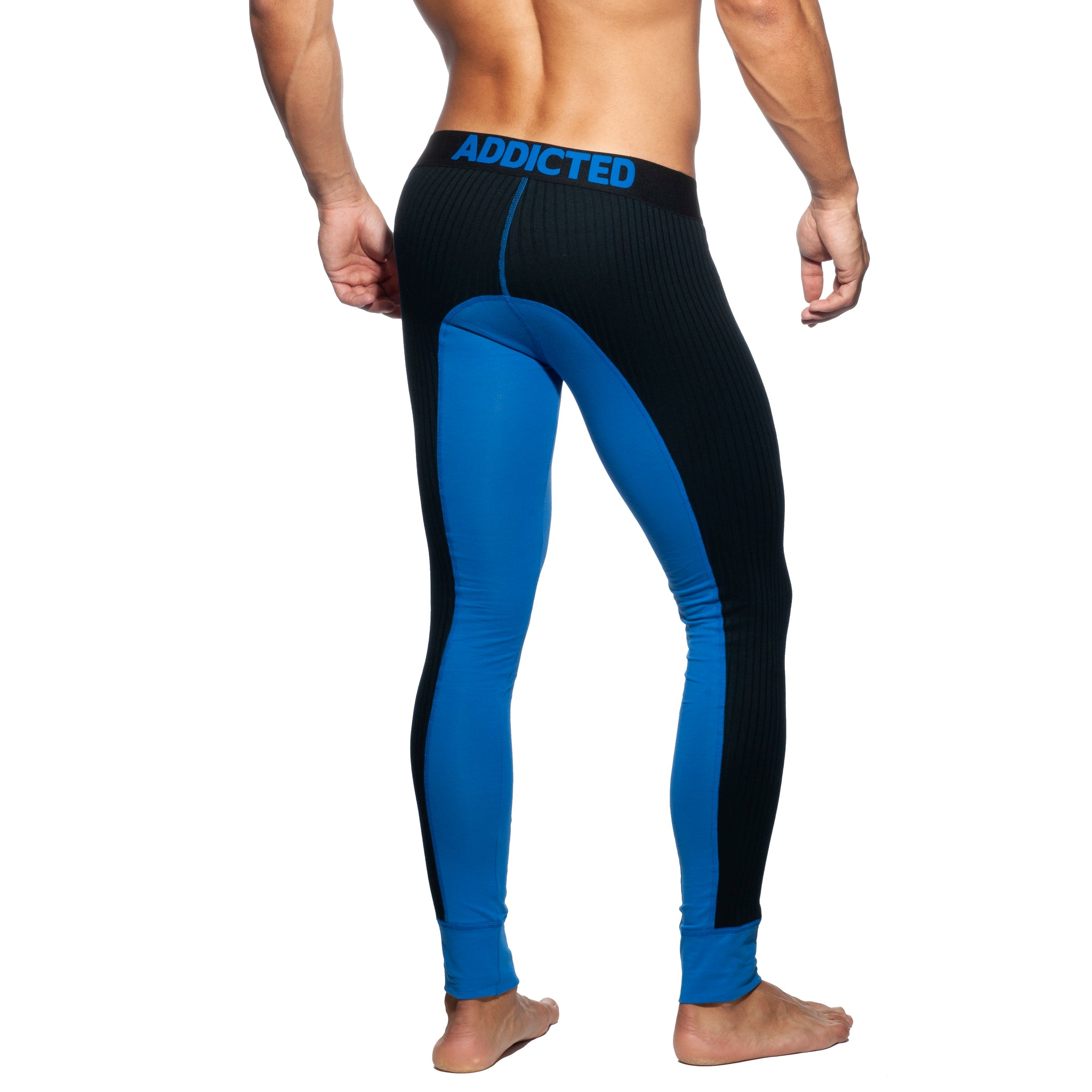 Addicted Rib Combi Long John Royal Blue AD780