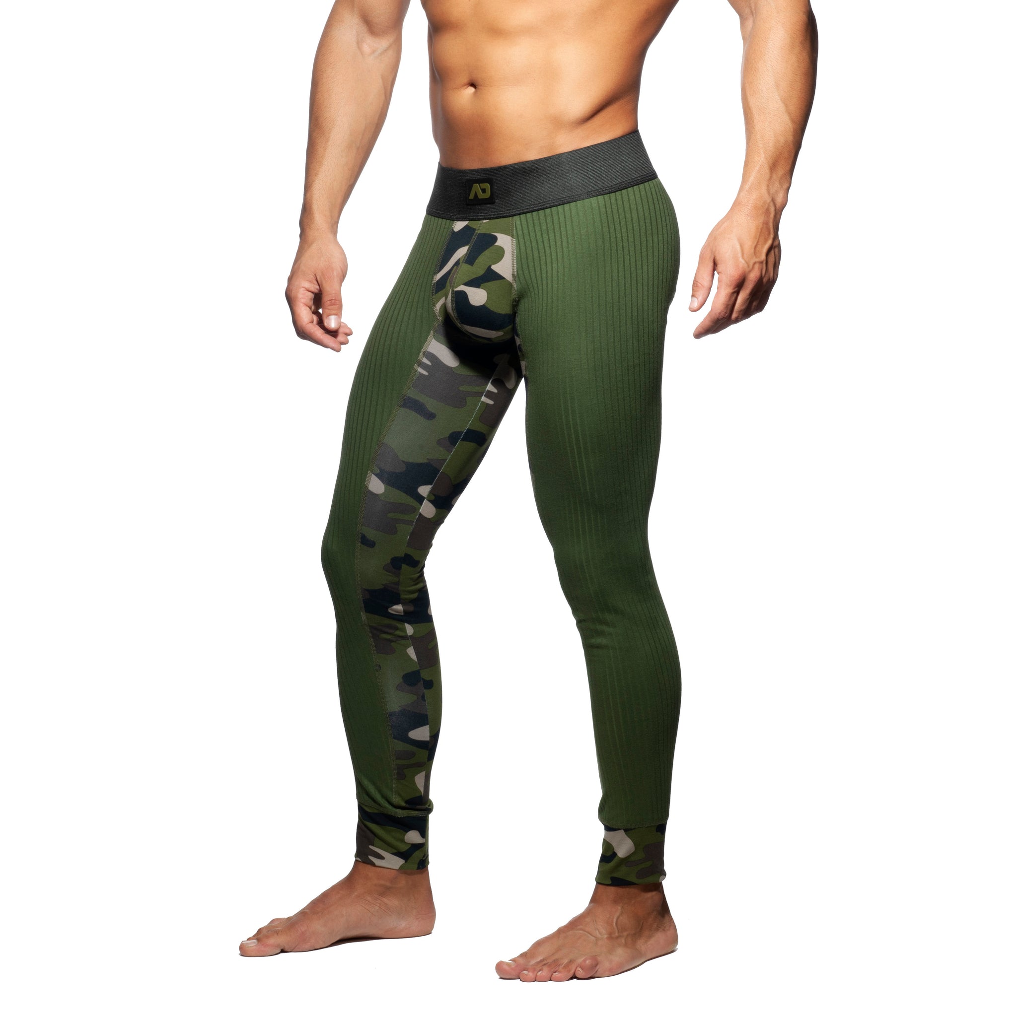 Addicted Camo-Rib Long John Camouflage AD781