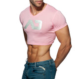 Addicted AD Crop Top Pink AD819