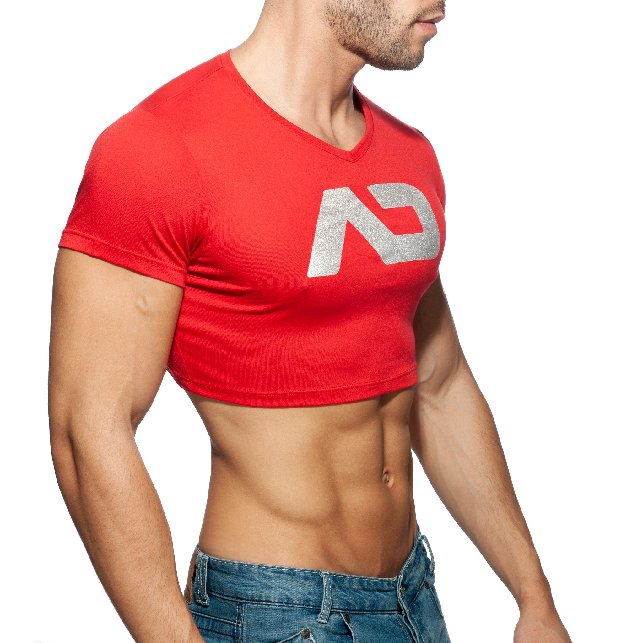 Addicted AD Crop Top Red AD819
