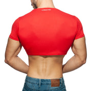 Addicted AD Crop Top Red AD819