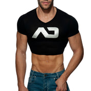 Addicted AD Crop Top Black AD819