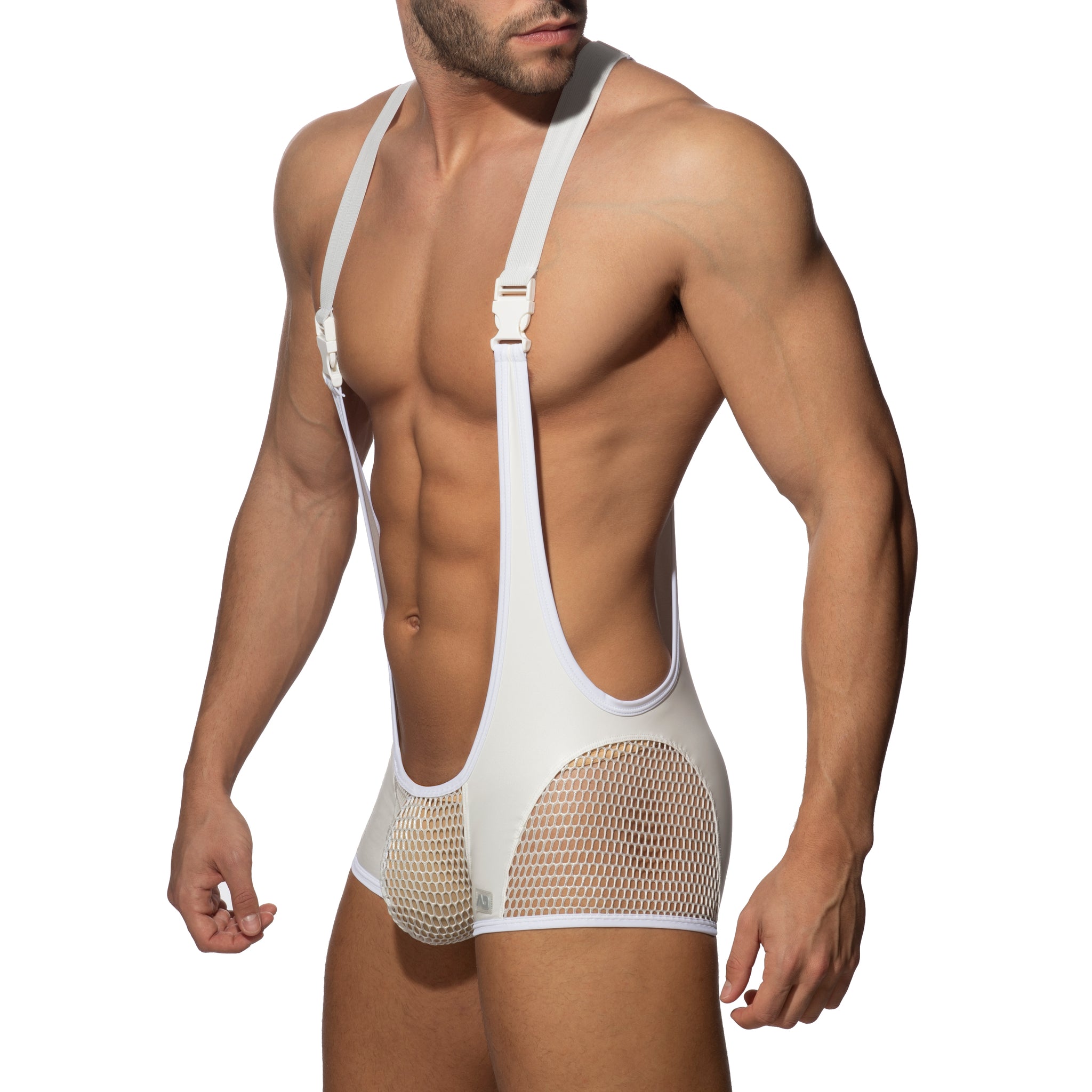 Addicted AD Party Singlet White AD852