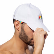 Addicted AD Rainbow Cap White AD1118