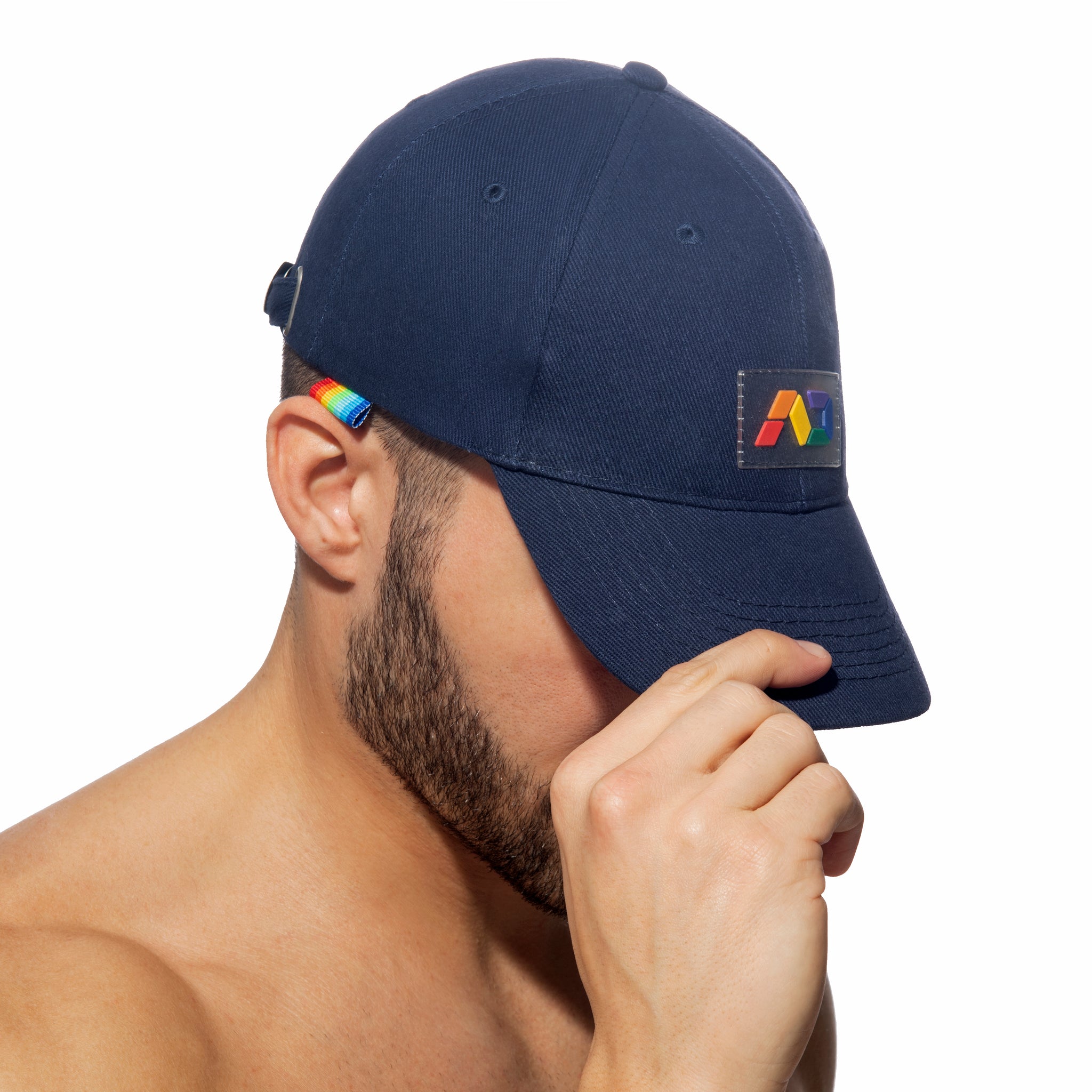 Addicted AD Rainbow Cap Navy AD1118