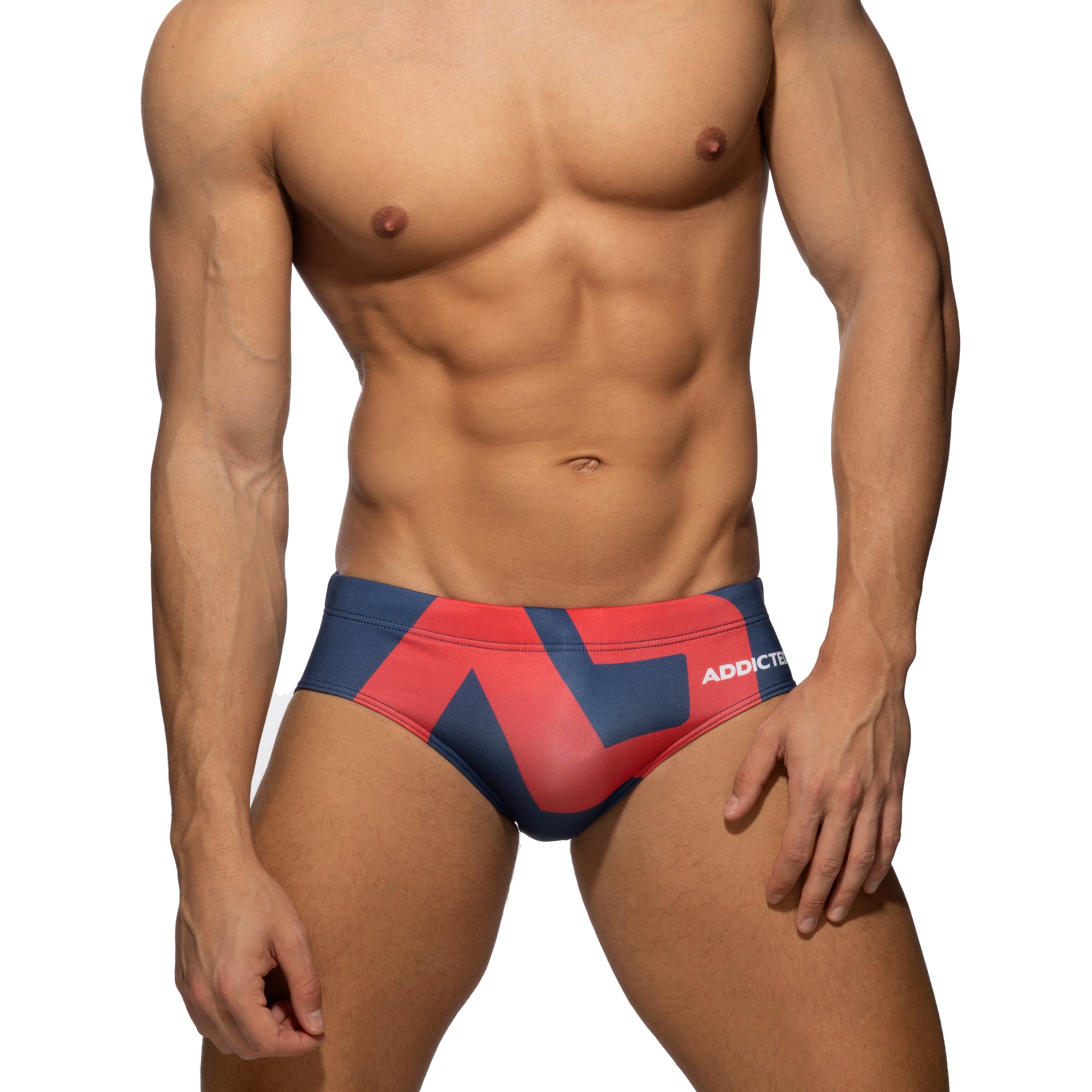 Addicted Extra-Large Logo Brief Navy ADS045