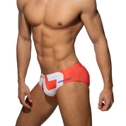 Addicted Extra-Large Logo Brief Orange ADS045