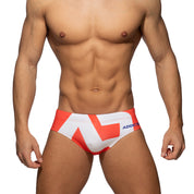 Addicted Extra-Large Logo Brief Orange ADS045