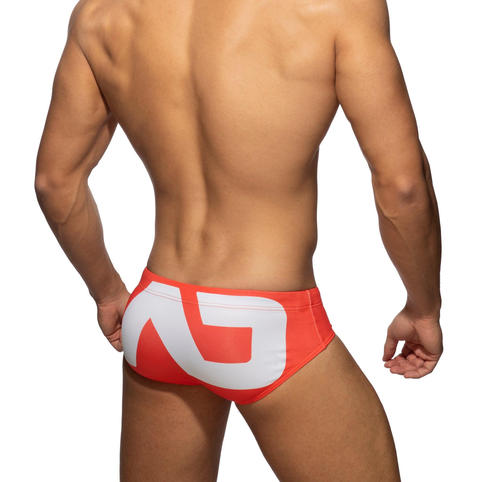 Addicted Extra-Large Logo Brief Orange ADS045