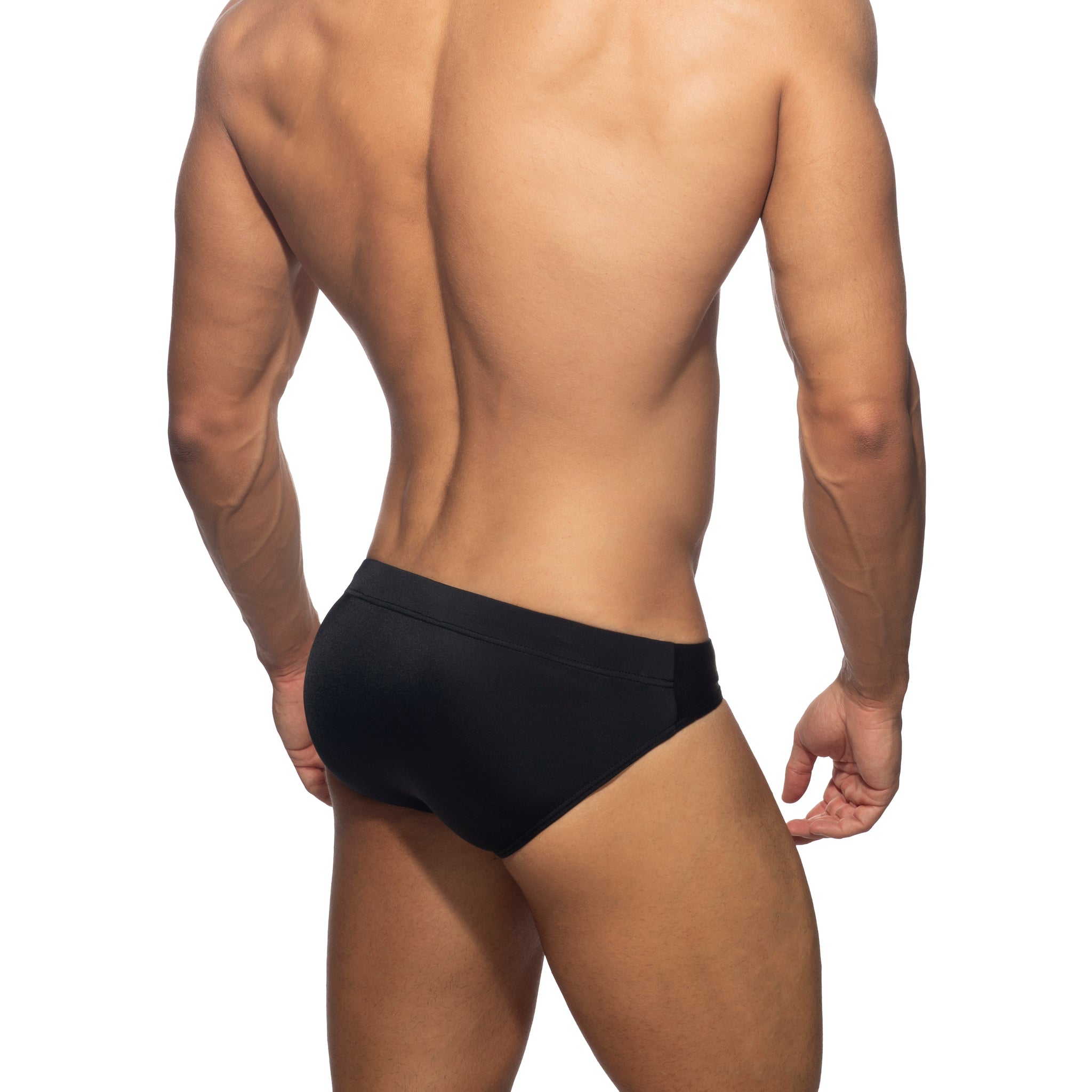 Addicted Golden Snake Swim Brief Black ADS319