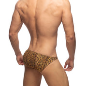 Addicted Leopard Mini Bikini Brown ADS270