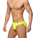 Addicted Neon Swim Bikini Brief Neon Yellow ADS284