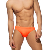 Addicted Neon Swim Bikini Brief Neon Orange ADS284